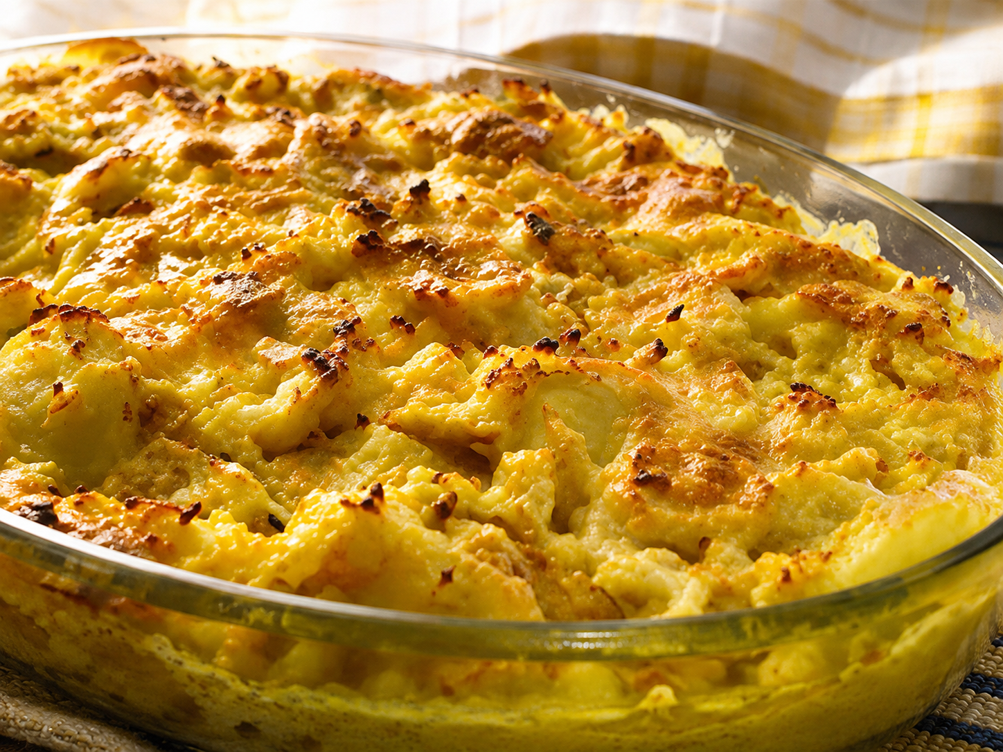 Batatas Gratinadas com Café